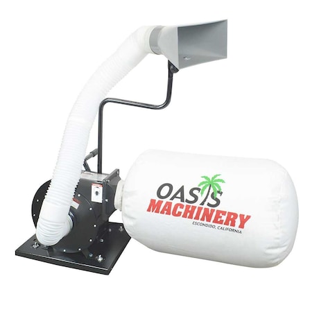 Oasis Machinery 1HP Mobile Tabletop Dust Collector (Replacement of Delta AP300) DC1000
